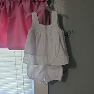 White Baby Outfit